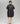 ARC DRESS IN DARK DENIM