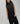 HAKO CROP TOP IN BLACK / GRID SASHIKO IN BLACK (JAPAN)