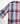 ARCHIVALS ROBE KIMONO JACKET IN NAVY CHAMBRAY CHECK SAKIZOME (JAPAN)