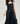 HANNEI OVERALL DRESS IN BLACK METALLIC