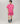 ORIME CAMP-COLLAR SHIRT IN DRAGONFRUIT & MINT BLUE